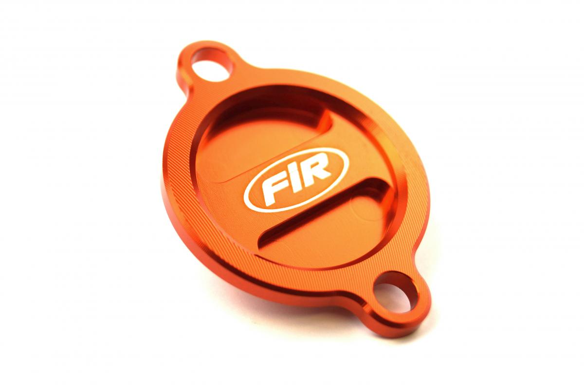 FIR Oil Filter Cover Org Alloy KTM, KTM 250/350/400/450/530 Ofc-02