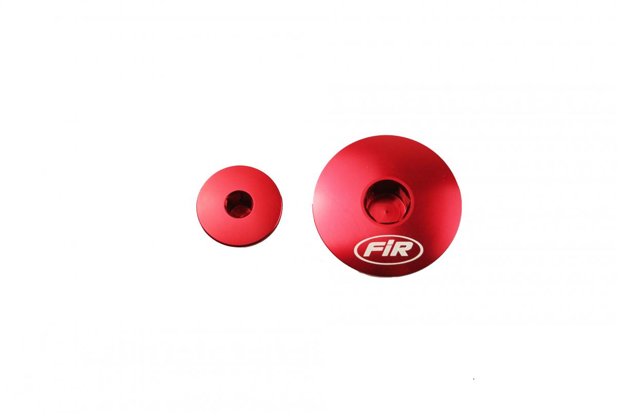 FIR Engine Plug Kit Red Alloy CRF, Honda CRF150, 230, 250, 450 Enp-02