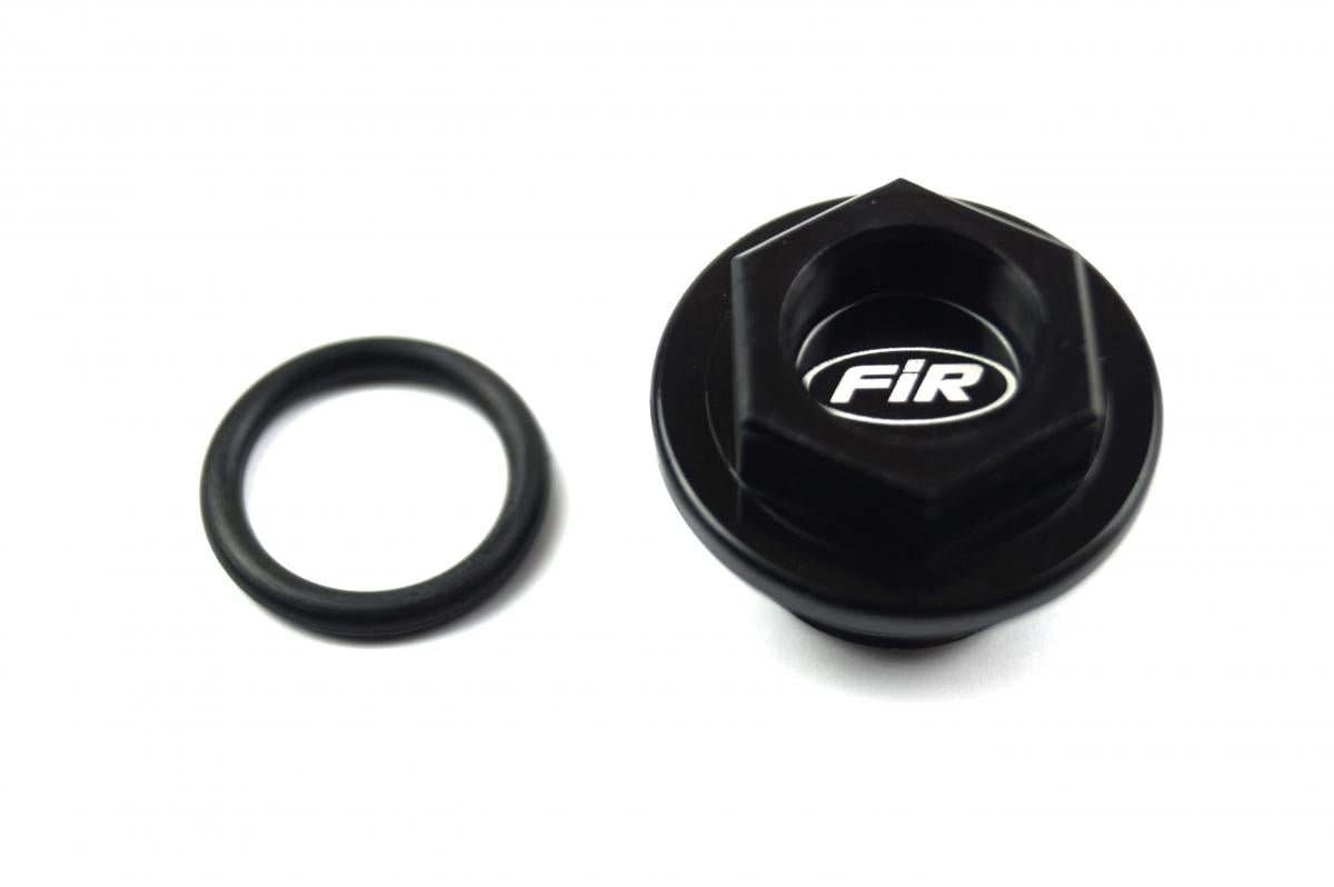 FIR Oil Filler Plug Alloy M20x2.5, Honda Yamaha Kawasak Suzuki Ofp-01 Black