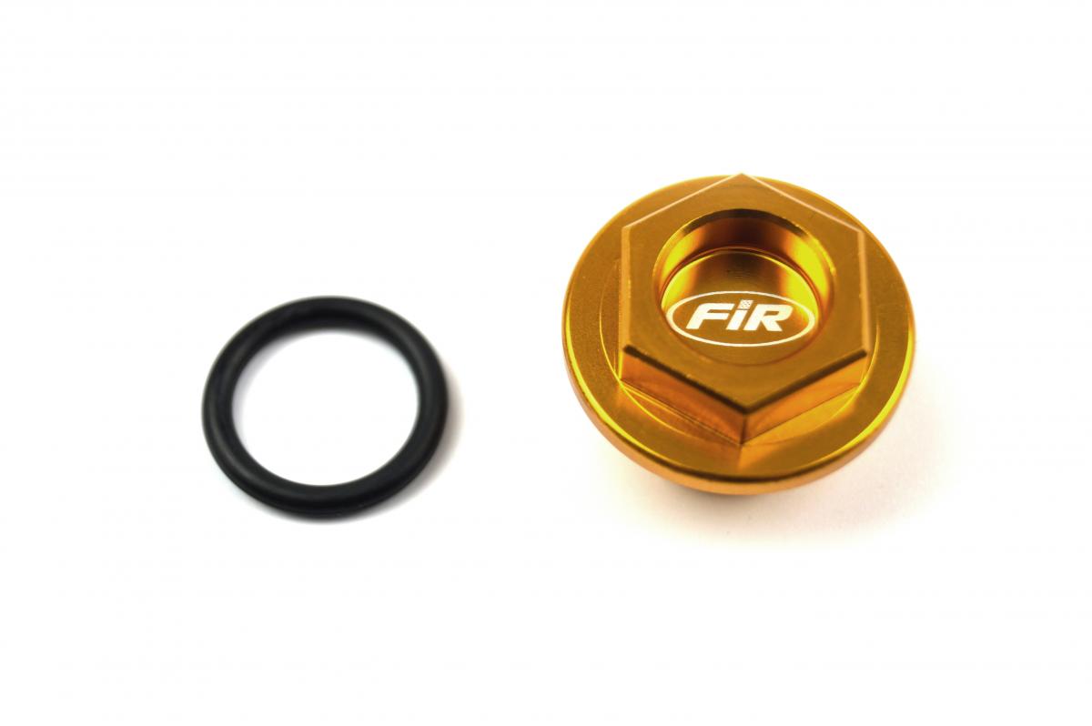 FIR Oil Filler Plug Alloy M20x2.5, Honda Yamaha Kawasak Suzuki Ofp-01 Gold