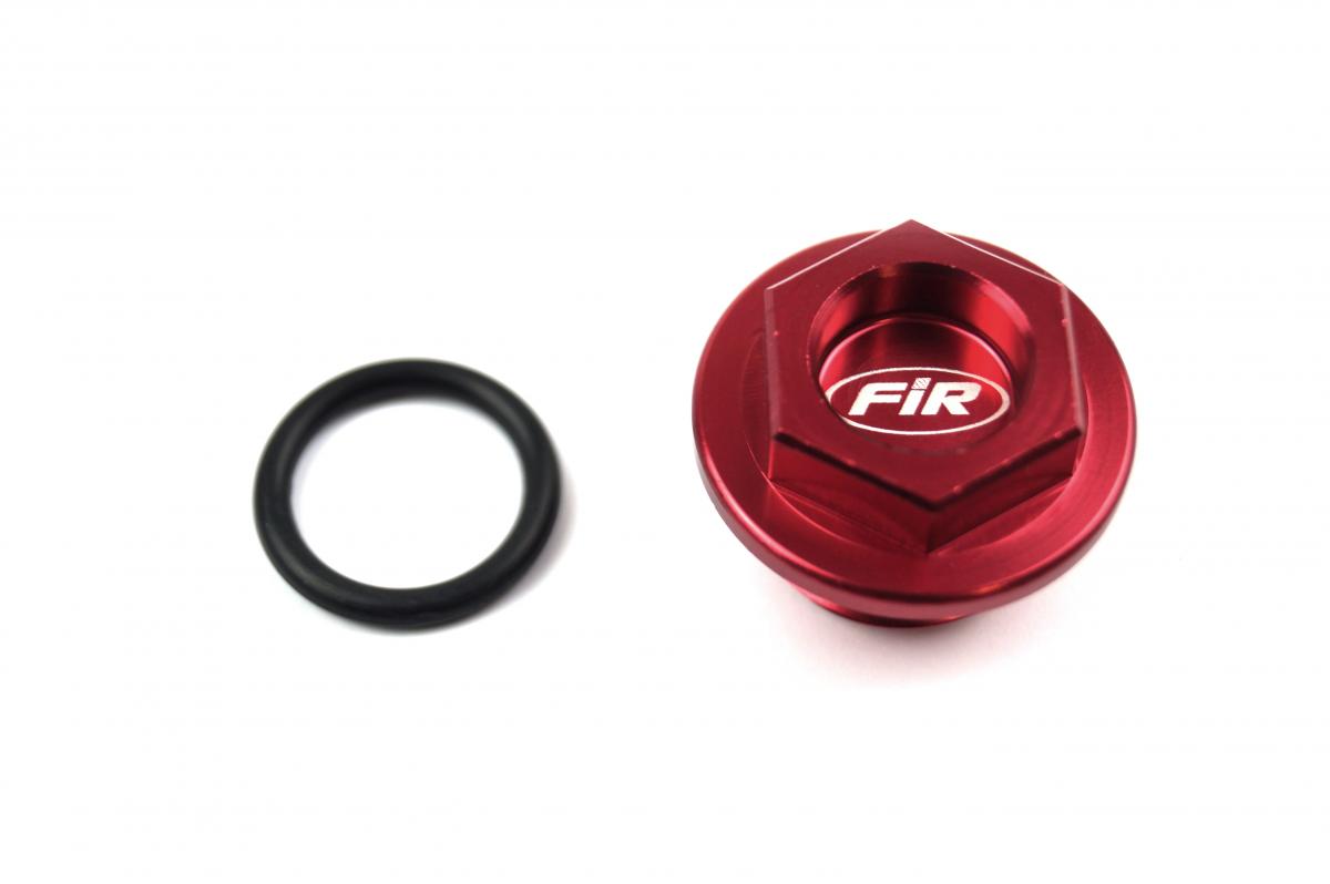 FIR Oil Filler Plug Alloy M20x2.5, Honda Yamaha Kawasak Suzuki Ofp-01 Red
