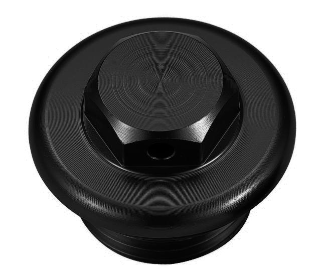 FIR Oil Filler Plug Alloy M24x3.0, KTM & Husqvarna Black Ofp-05 Black