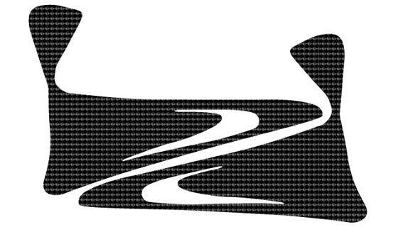 Blackbird Graphics Air Box Cover Carbon Look, 02-14 YZ125 YZ250 Bb 5209