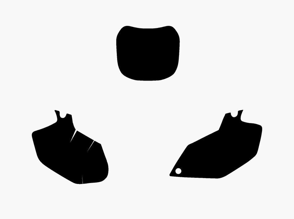 Blackbird Graphics 03-05 YZF250-450 MX Background, Backgrounds Bb3213/20