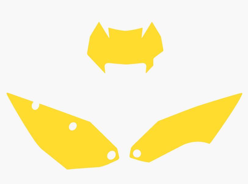 Blackbird Graphics 09-12 Husaberg Background, Bb3704/50