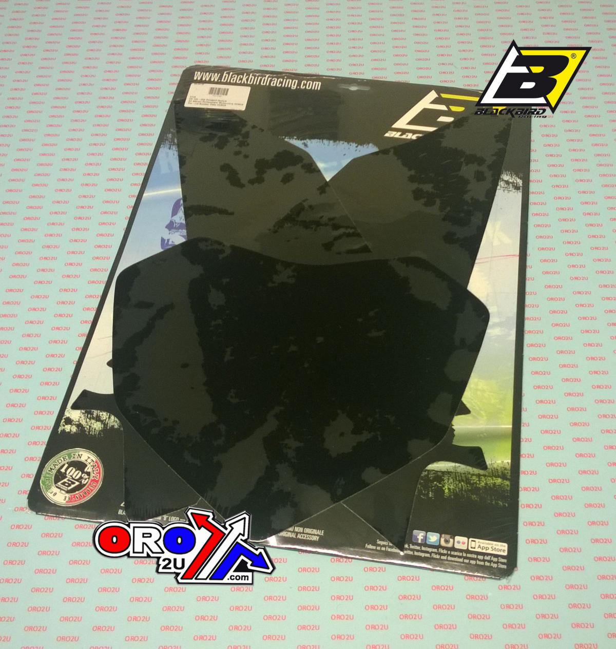 Blackbird Graphics 09-12 CRF450 Backgrounds Black