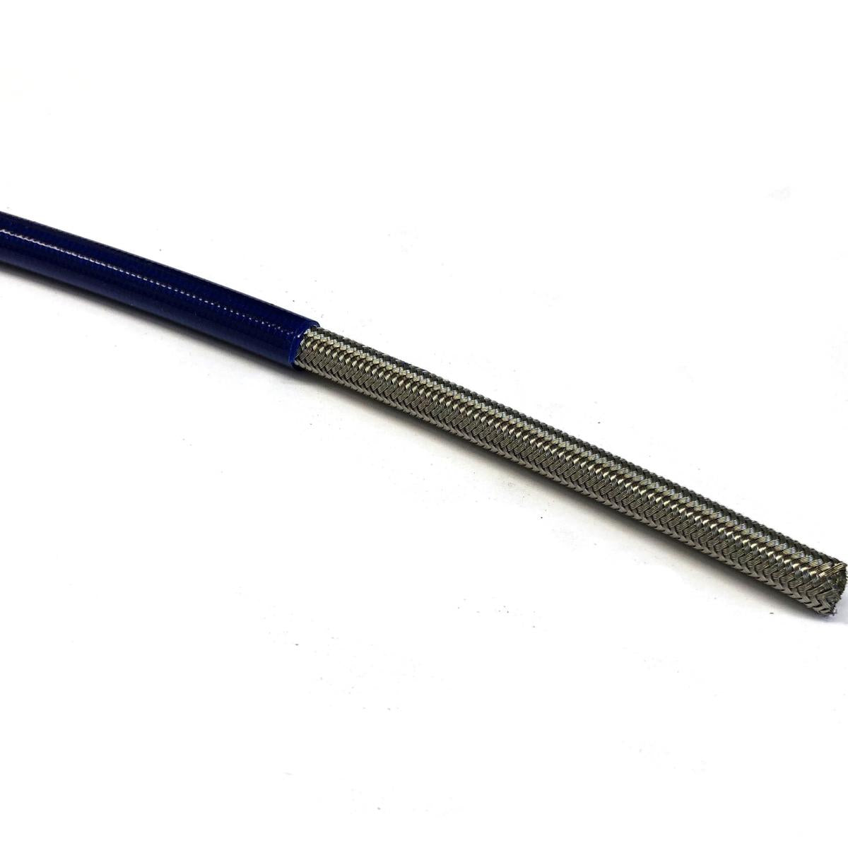 Tag-z Dark Blue Hose 5 Meter 600-03, Stainless Steel Braided Hose, 600-03gn / Ptfe / Pvc Covered, Buildaline