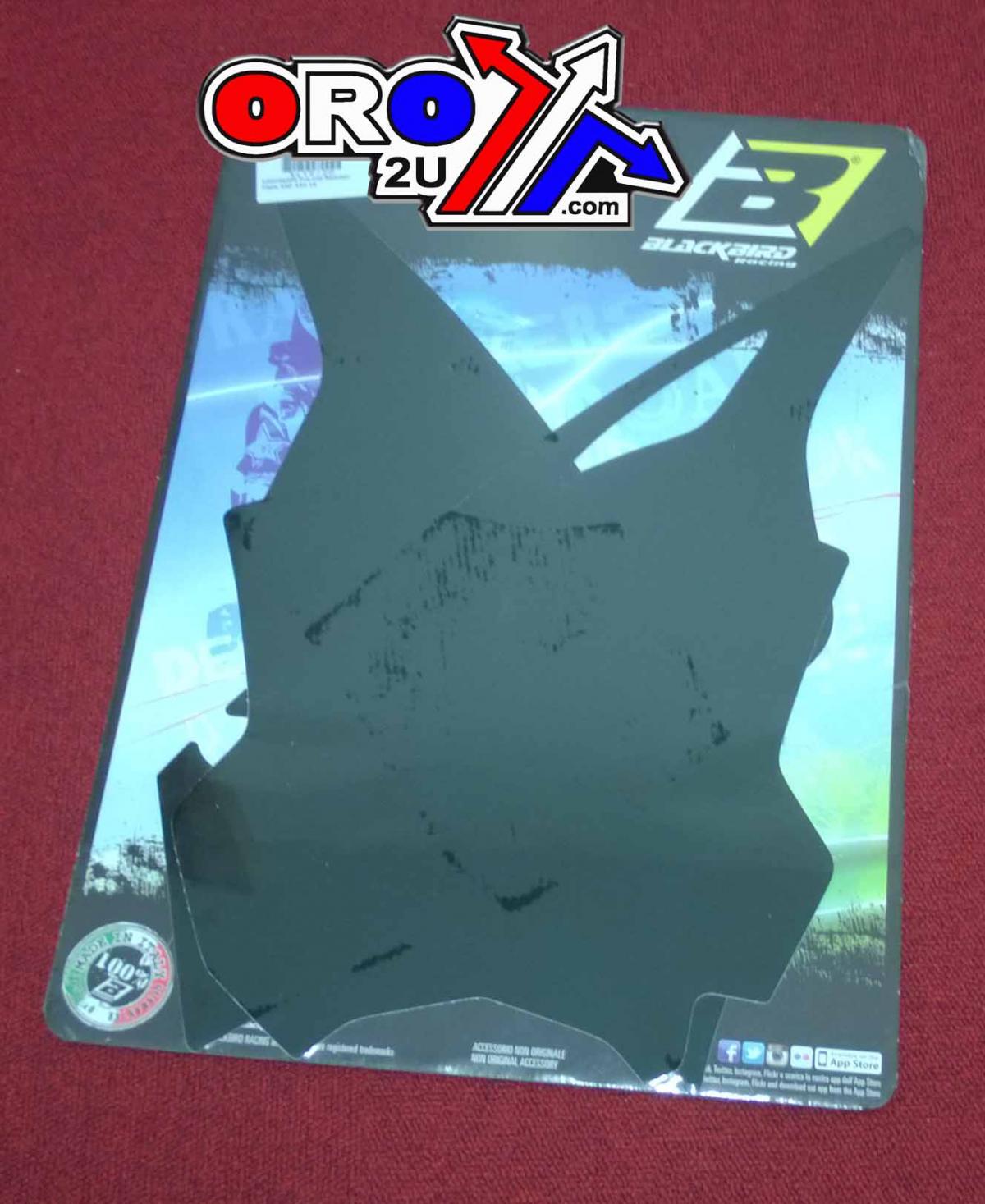 Blackbird Graphics 16-18 KX450F Backgrounds, Black Blackbird 3419/20, 3419\000002