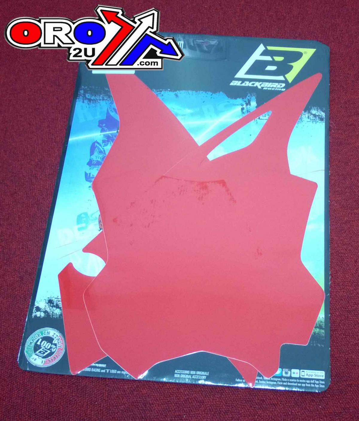 Blackbird Graphics 16-18 KX450F Backgrounds, Red Blackbird 3419/60