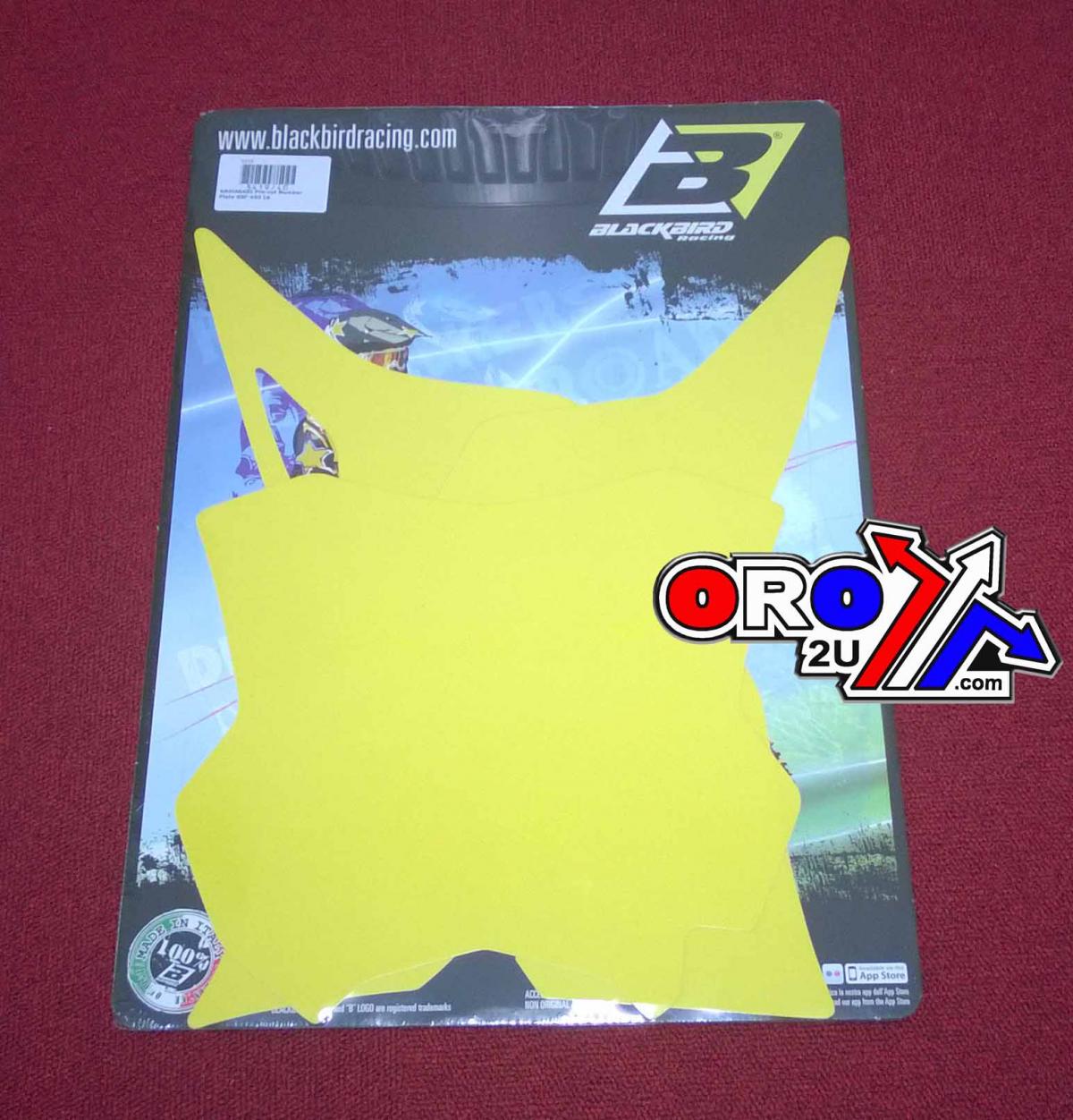 Blackbird Graphics 16-18 KX450F Backgrounds, Yellow Blackbird 3419/40