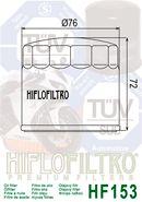 HiFlo Filters Oil Filter Hiflo HF153, Ducati 090549960, Hf-153