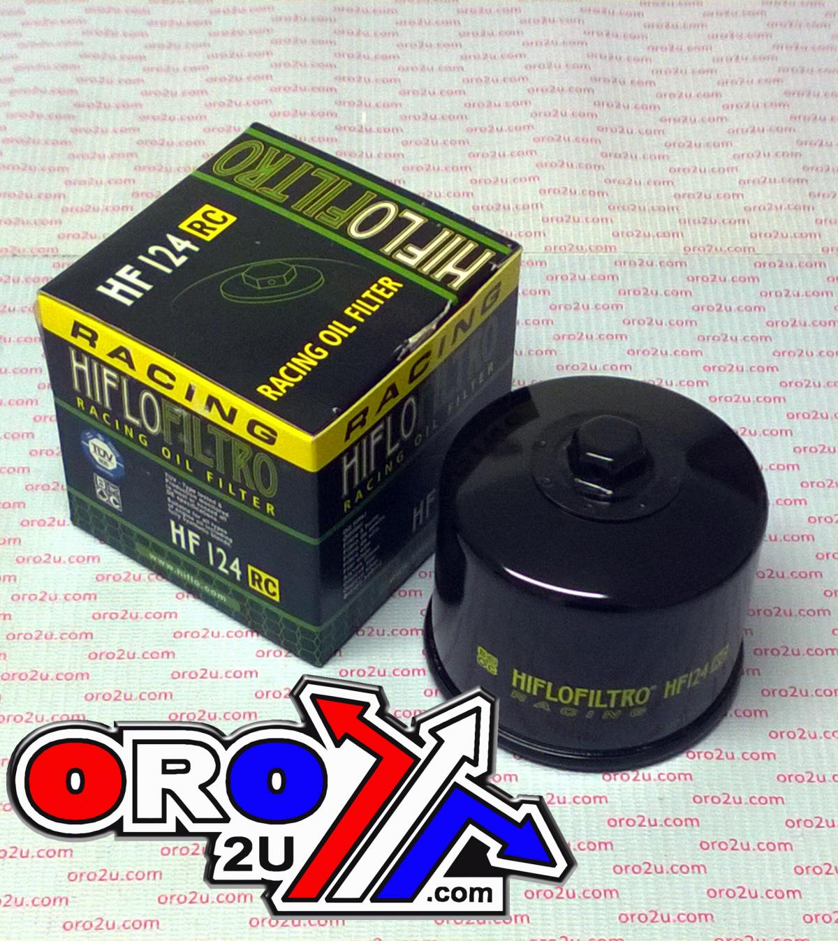 HiFlo Filters Oil Filter Hiflo HF124RC Race, Kawasaki Ninja 16097-0009