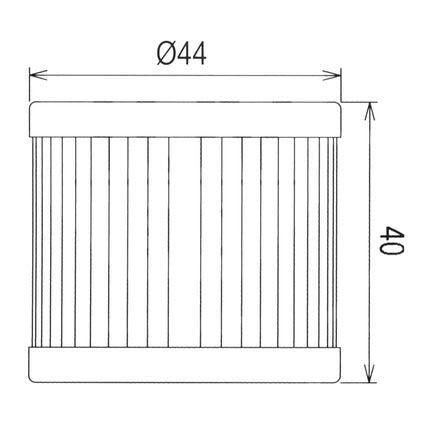 Dirt Racing Oil Filter at-07004, 16510-05240