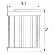 HiFlo Filters Oil Filter Hiflo HF157 KTM 2nd, 59038006000, 59038006144