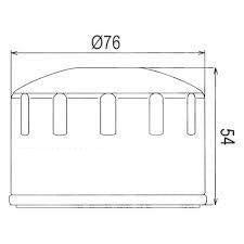 HiFlo Filters Oil Filter Hiflo HF164 Bmw, Bmw 11.42.7.673.541