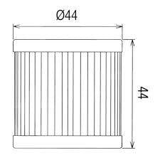HiFlo Filters Oil Filter Hiflo HF139, 16510-29f00, 52010-s004