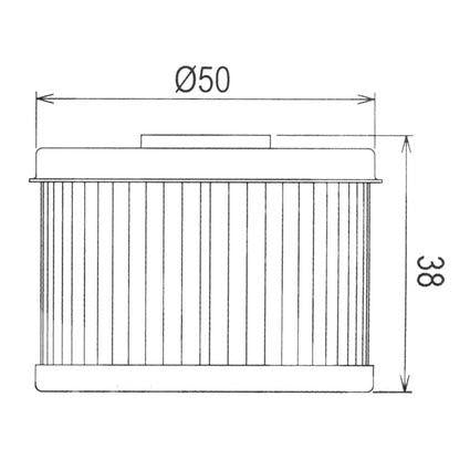 MTX Parts Oil Filter 15412-hm5-a10 HF113