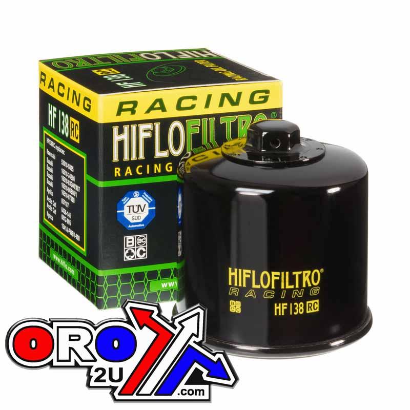 HiFlo Filters Oil Filter Hiflo HF138RC, High Performance Tri-fibre