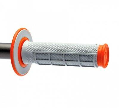 Renthal Renthal Grip Dual 50/50 Orange, 22/25mm, Renthal G155