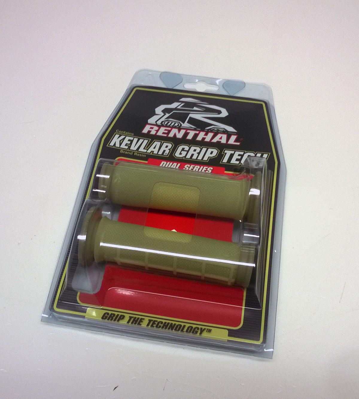 Renthal Renthal Grips Dual ATV 50 Kev, 22/22mm, Renthal G171