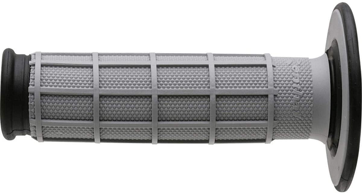 Renthal Renthal Grips Dual Full Gy/bk, 22/25mm, Renthal G152