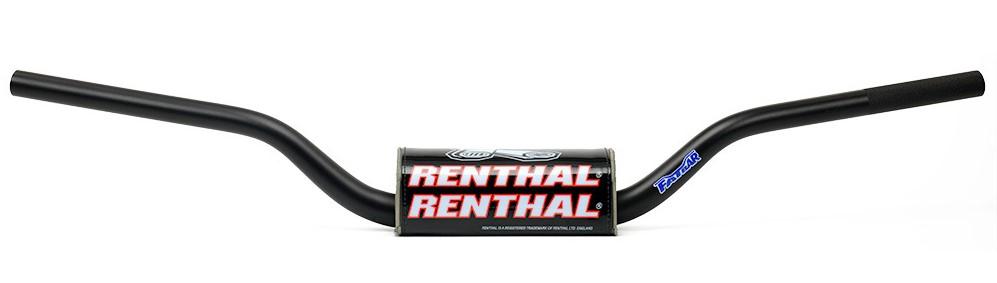 Renthal Renthal Fatbar Rc 604 Black, Renthal 604-01-bk Handlebar, 760401bk