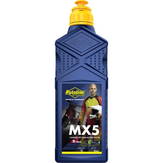Putoline Oils 1lt Mx5 Putoline Oil 2 Stroke, Mx5-1, Mx5-1, 70272