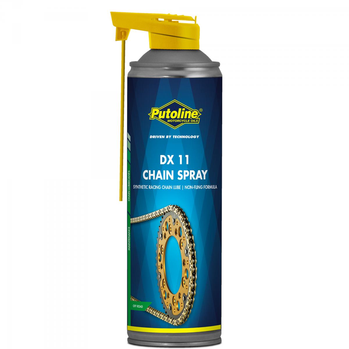 Putoline Oils Chain Lube DX11 500ml, Putoline High Performance,   Mfr. Part No. 70082 DX11-500