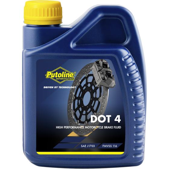 Putoline Oils 500ml Dot4 Brake Fluid Putolin, Performance Dot4-500,