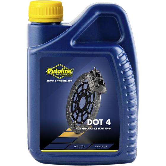 Putoline Oils 1ltr. Dot4 Brake Fluid Putolin, Performance Dot4-1,