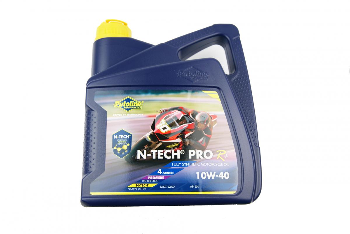 Putoline Oils 4lt N-tech Pro R+10/40wt, Used to Be Road Nano Tech 4+ 10/40wt, N-techr+10/40-4