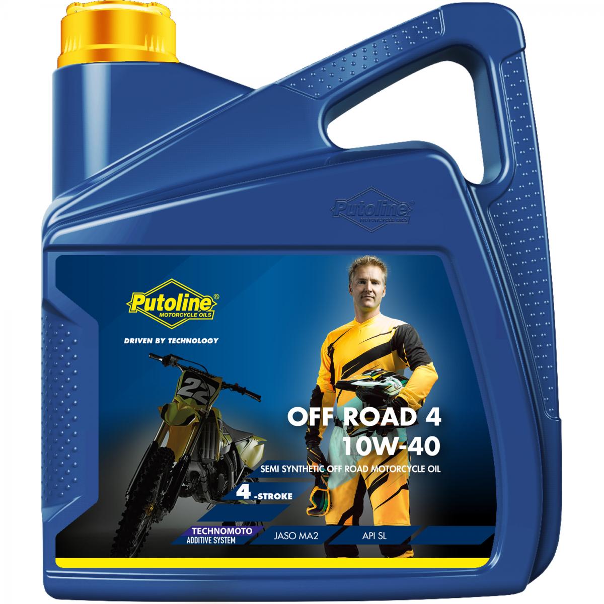 Putoline Oils 4lt Offroad 4 10/40wt Putoline, OFFR410/40-4, OFFR410/40-4 70392