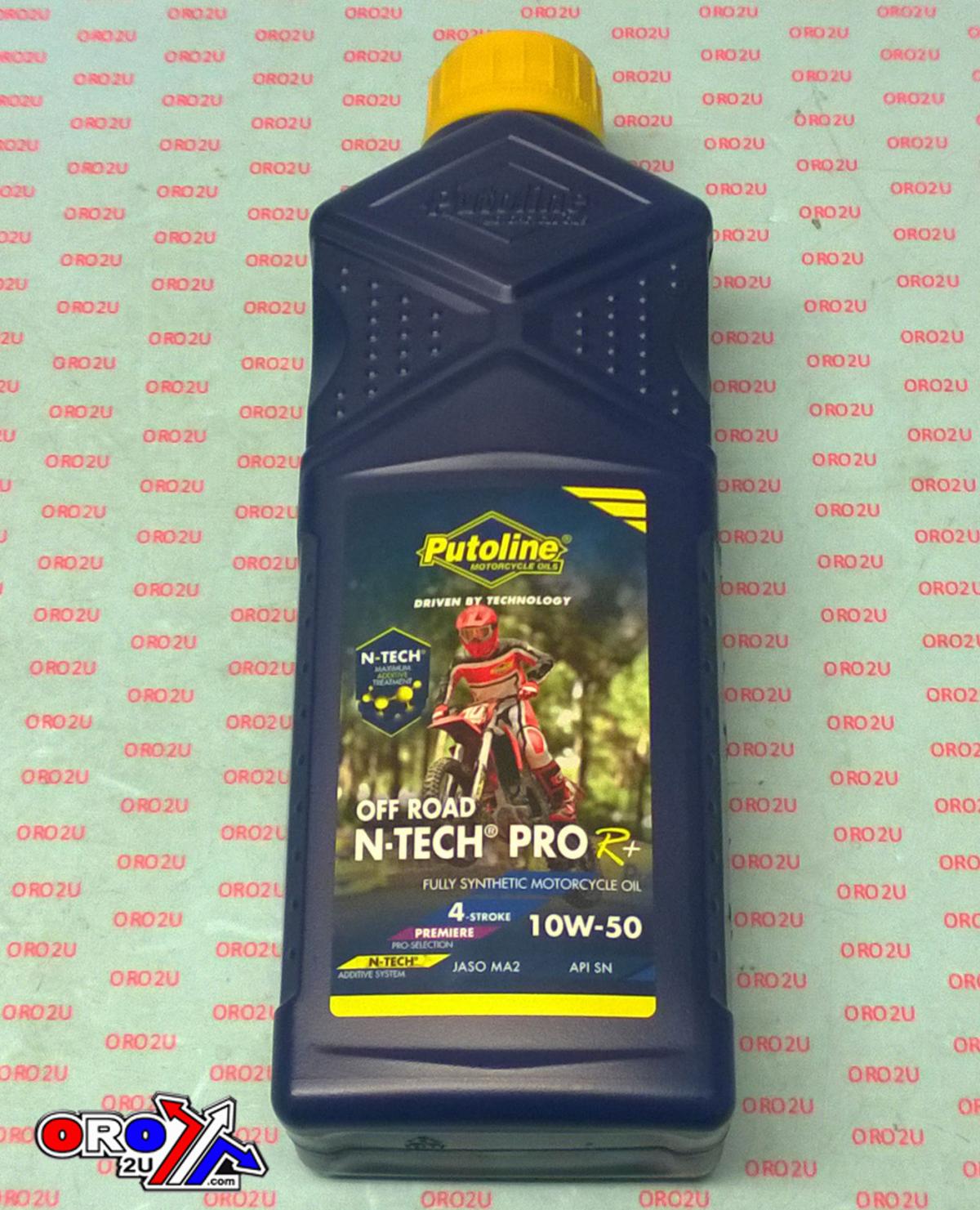 Putoline Oils 1lt Off Roadn-tech Pro R+ 10w-50, Was Called Putoline Oil, Nano Tec 4+,   74030 N-techr+OFFR10/50-1