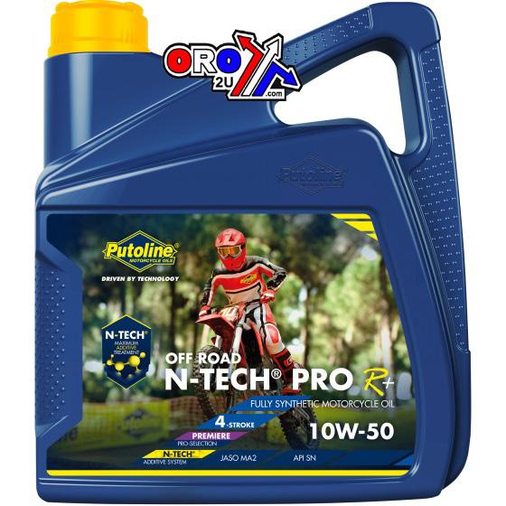Putoline Oils Off Road N-tech Pro R+ 10w-50 4lt, Was Off Road Nano Tech 4+ 10/50wt Putoline,   N-techr+OFFR10/50-4