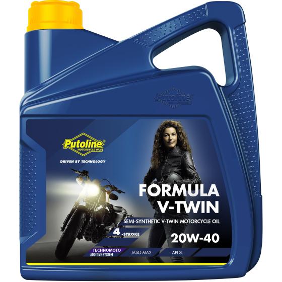 Putoline Oils 4lt Formula V Twin 20/40w, Putoline, Formv20/40-4, 4lt