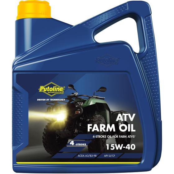 Putoline Oils 4lt ATV Farmer Oil 15/40wt, Putolineatv-4, ATV-4