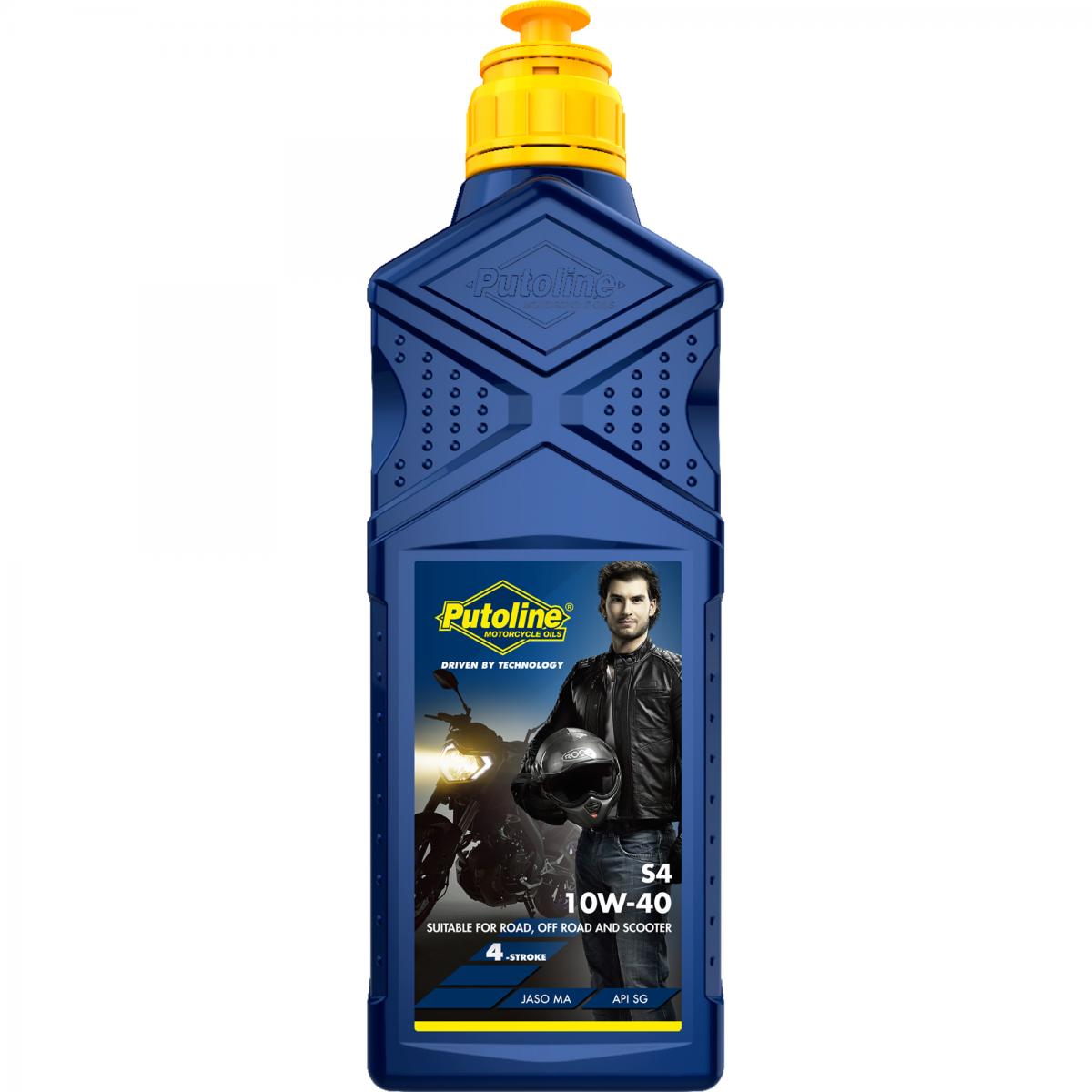 Putoline Oils 1lt S4 4-stroke Oil 10w/40, Putoline S4-1,