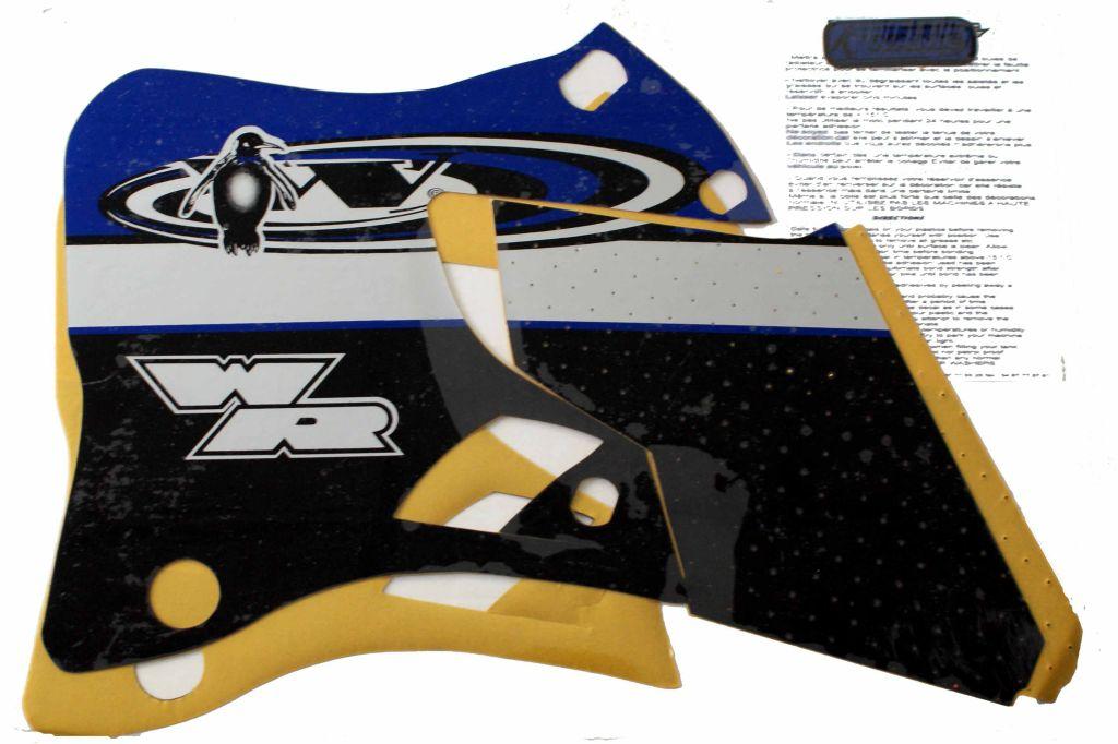 WAMC Decals 97-01 WR250 Yamaha Rad and, Tank, Decal Kit