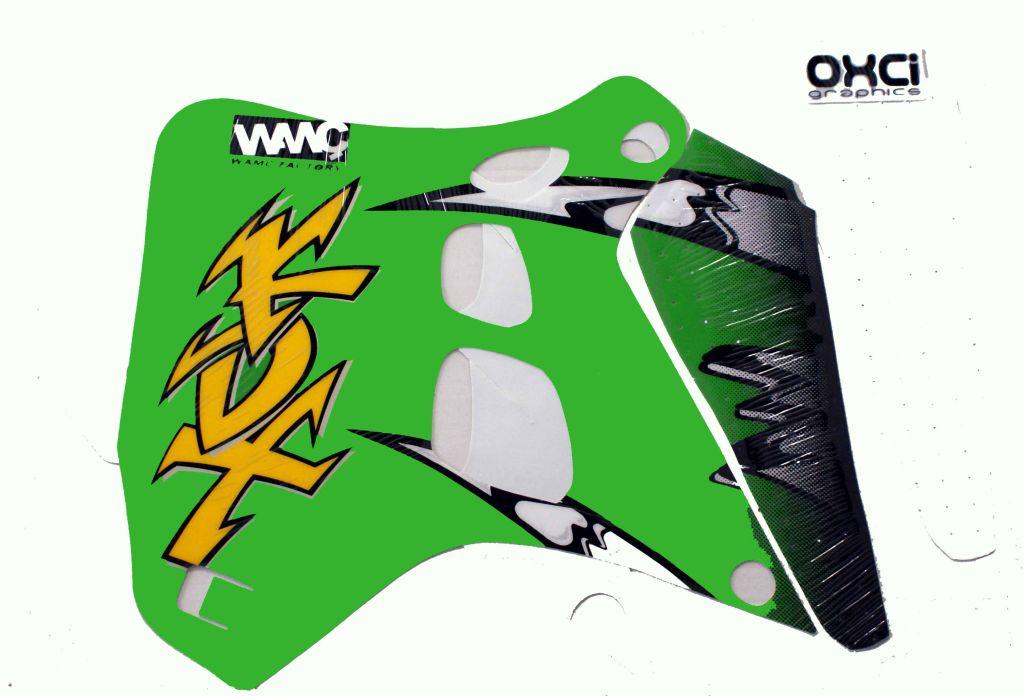 WAMC Decals KDX125 R/t Wamc Decals, Decal Kit