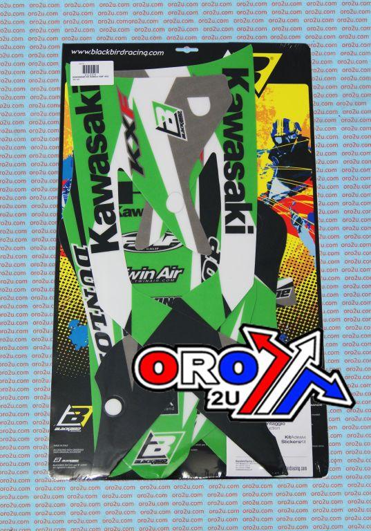 Blackbird Graphics 16-18 KX450F Dream 3 Graphic, Blackbird Decal Kit 2423e