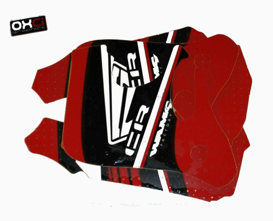 WAMC Decals Decal 93-94 CR125, 92-4 CR250, Honda Decal Rad & Tank Kit