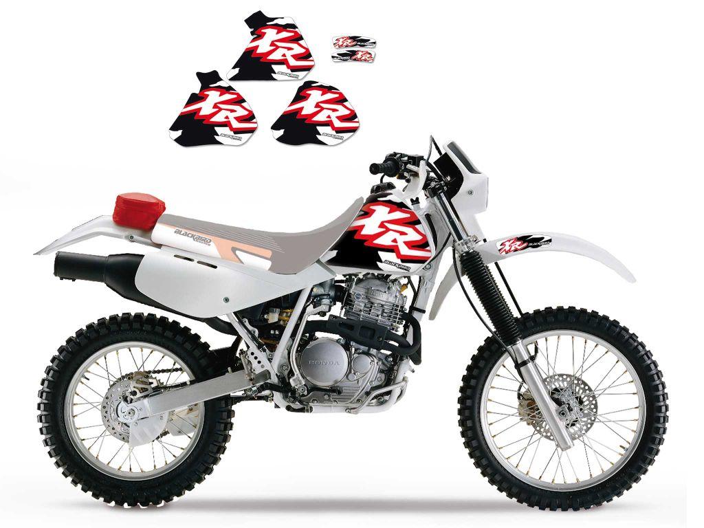 Blackbird Graphics 96-05 XR400 XR250 Xr Logo, Blackbird 2105 Decal Kit