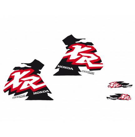 Blackbird Graphics 88-99 XR600 98 Oem Style, Blackbird Decal Kit 2106