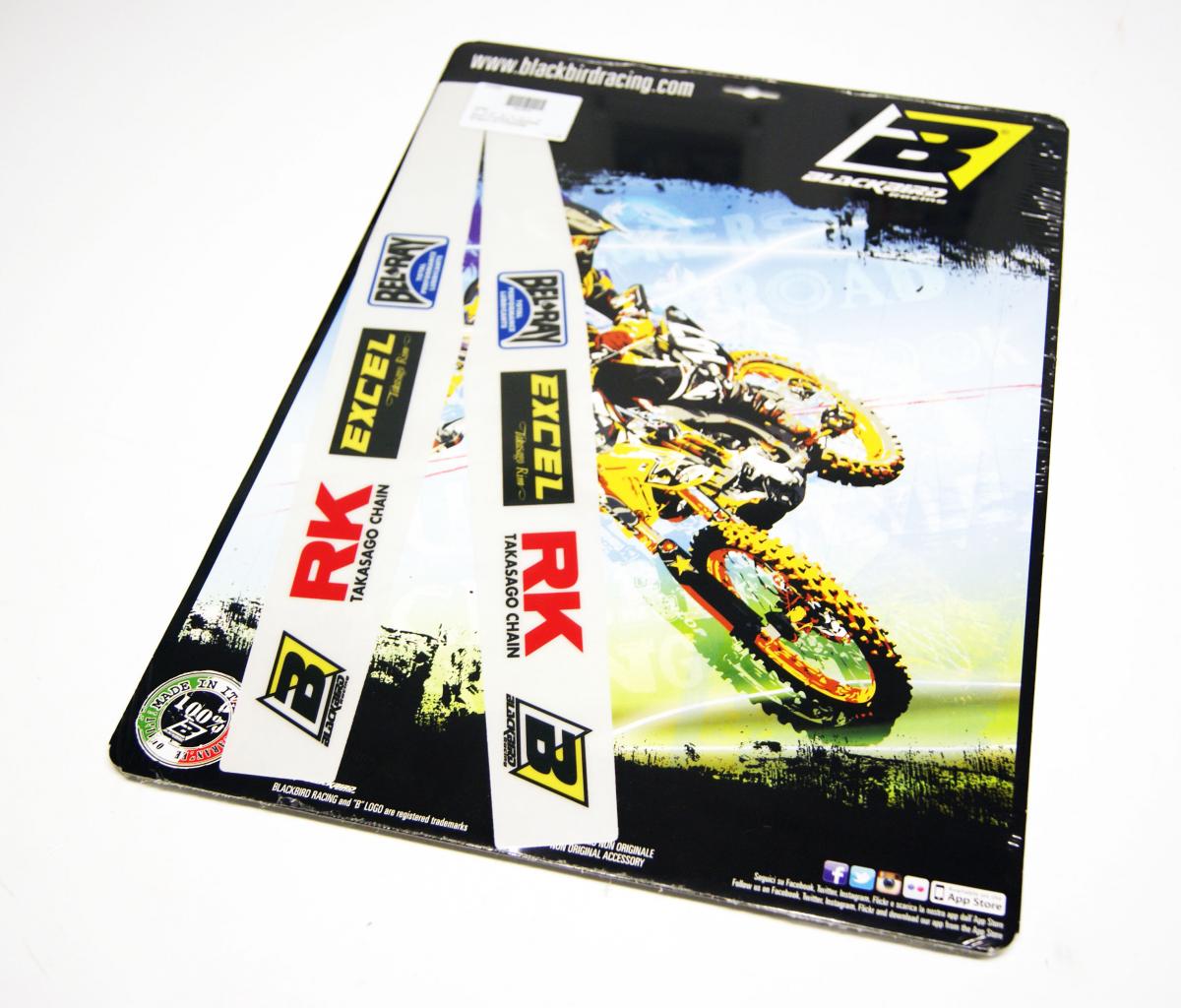 Blackbird Graphics TC/FC 16-22 TE/FE 17-23 Husqvarna Swingingarm Decal, Blackbird Racing 5608n