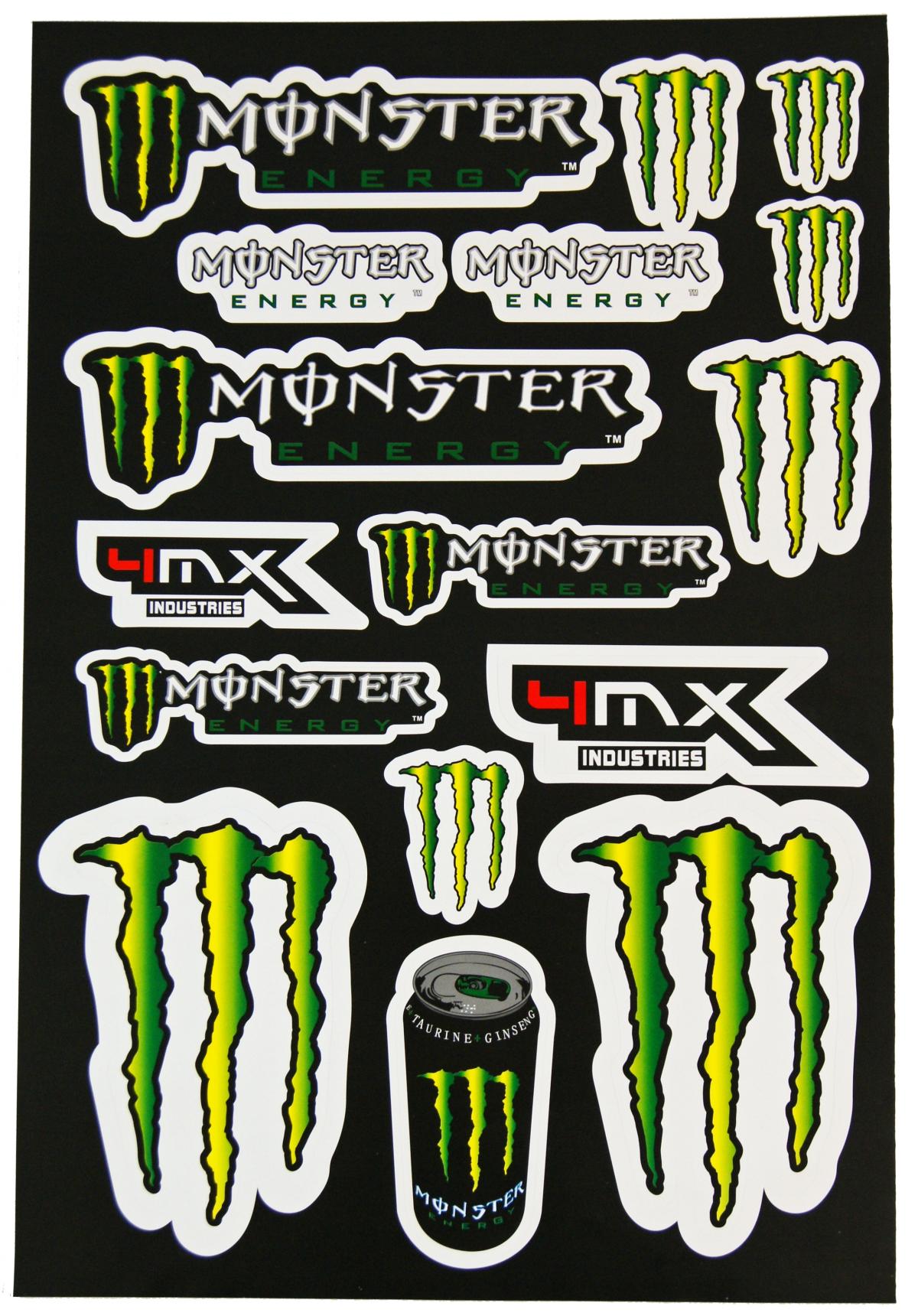 FIR Sticker Sheet Monster 30x45cm