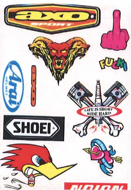 FIR Sticker Sheet Kit 7 [size a4] 122005911