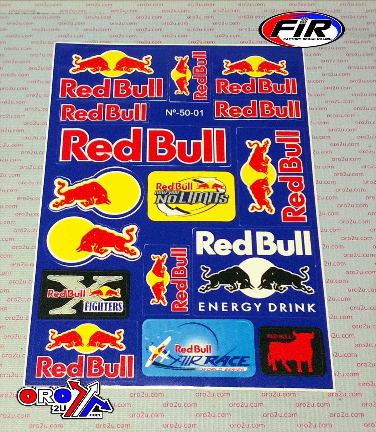 FIR Sticker Sheet Redbull [a4] 122011468