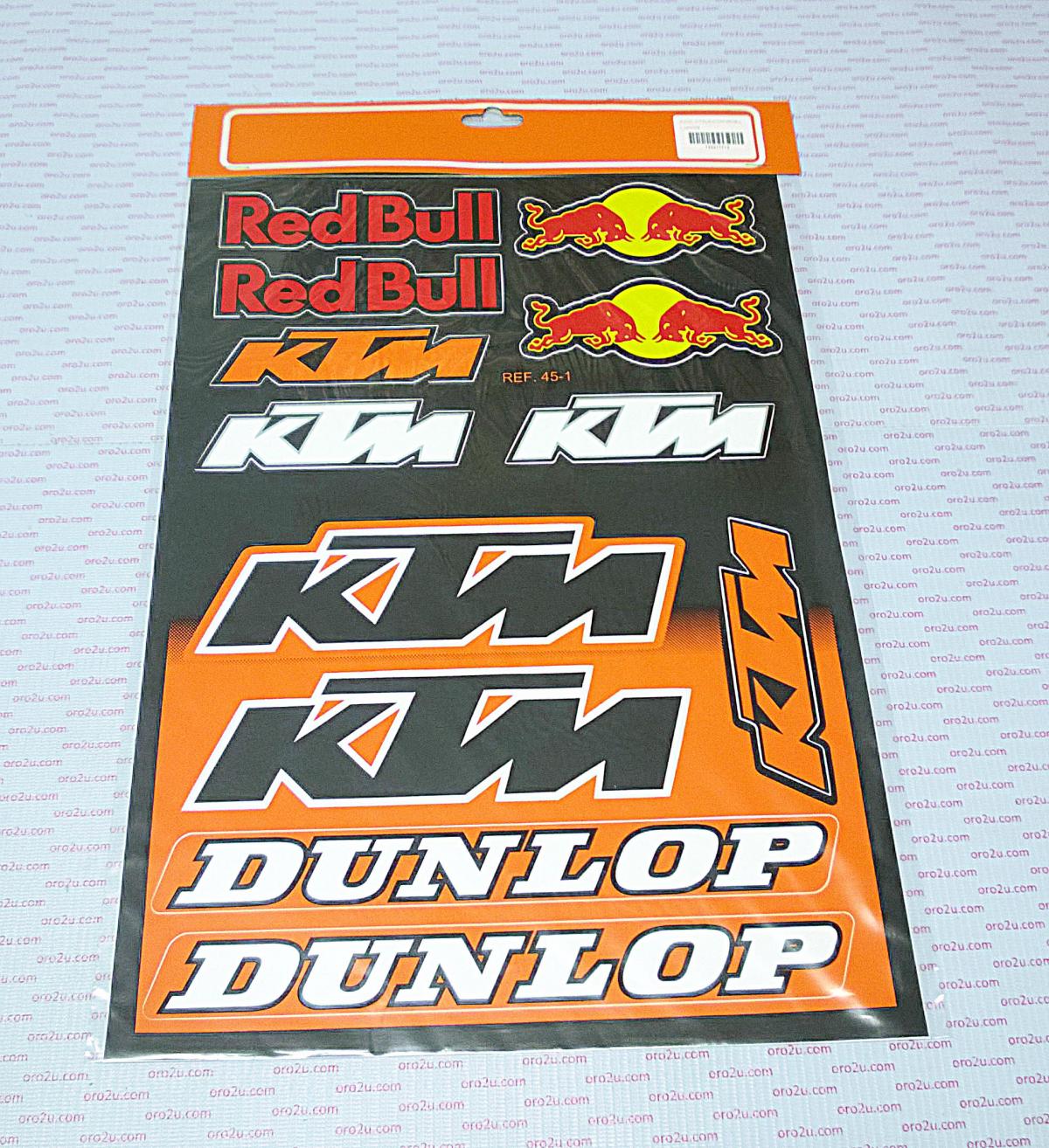 FIR Sticker Sheet KTM Redbull [a3], 122211712