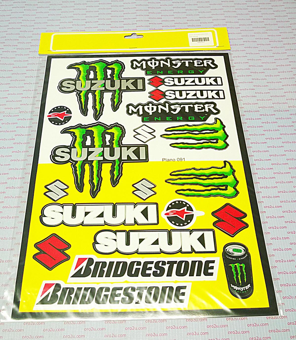 FIR Sticker Sheet Monster Suz [a3], 122211711