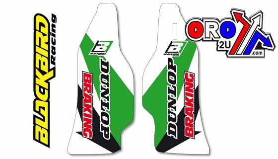 Blackbird Graphics 06-08 KXF250/450 Fork Decals, Blackbird 5425, Bb5425